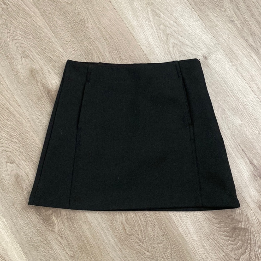 Zara black mini Skirt